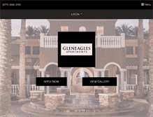 Tablet Screenshot of liveatgleneagles.com